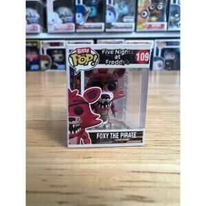 BITTY Foxy Pirate Five Nights Freddy's Funko Pop #109 5NAF Horror 5 Video Games